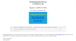 Desktop Screenshot of farmequipmentforsale.com